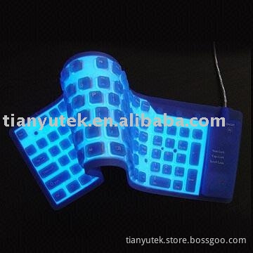 Foldable Backlit Keyboard